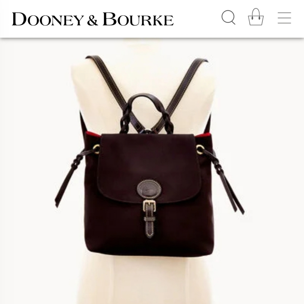 Nylon Flap Backpack